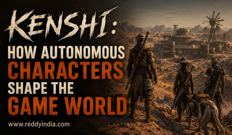 Kenshi: How Autonomous Characters Shape the Game World